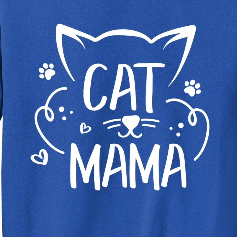 Cat Mama Cat Lovers Gift Tall Sweatshirt