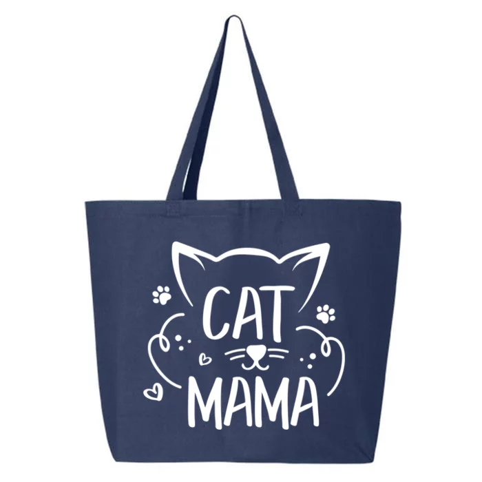 Cat Mama Cat Lovers Gift 25L Jumbo Tote