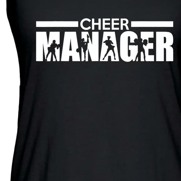 Cheer Manager Cheerleading Ladies Essential Flowy Tank