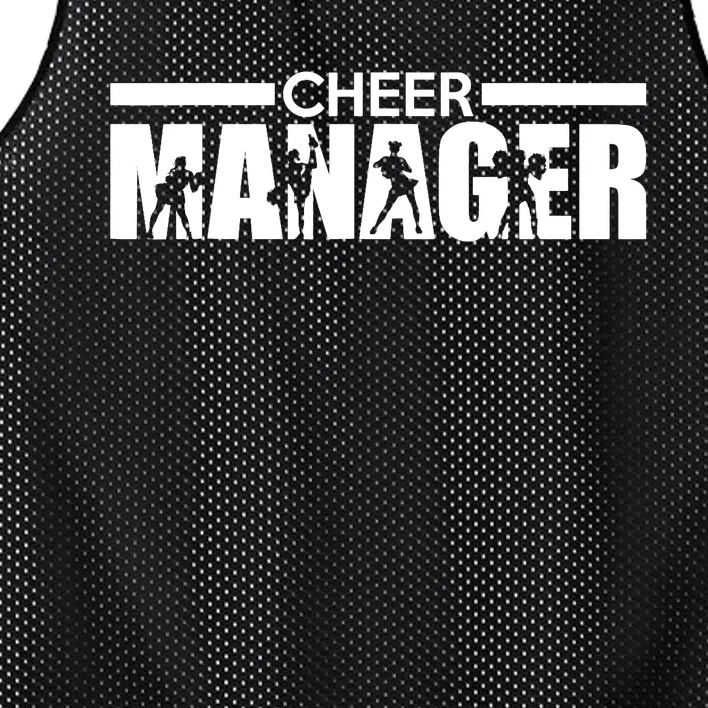 Cheer Manager Cheerleading Mesh Reversible Basketball Jersey Tank