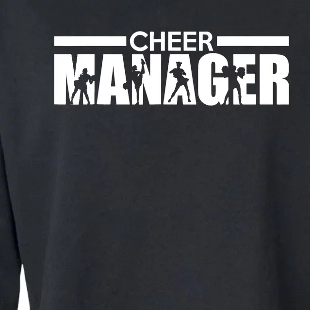 Cheer Manager Cheerleading Cropped Pullover Crew