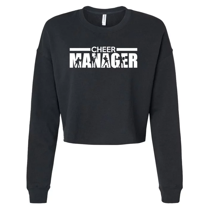 Cheer Manager Cheerleading Cropped Pullover Crew