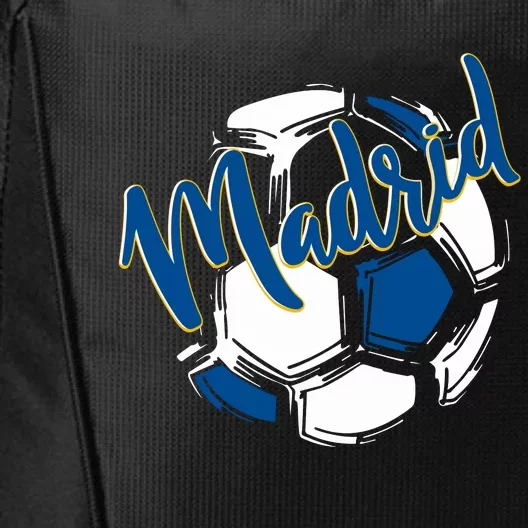 Cool Madrid Cf Soccer Ball City Backpack