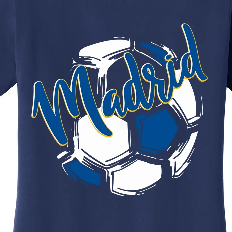 Cool Madrid Cf Soccer Ball Women's T-Shirt