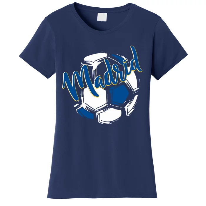 Cool Madrid Cf Soccer Ball Women's T-Shirt