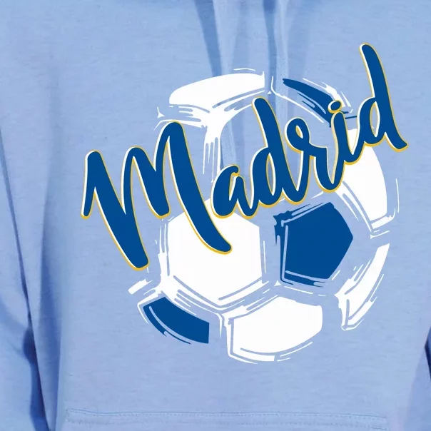 Cool Madrid Cf Soccer Ball Unisex Surf Hoodie