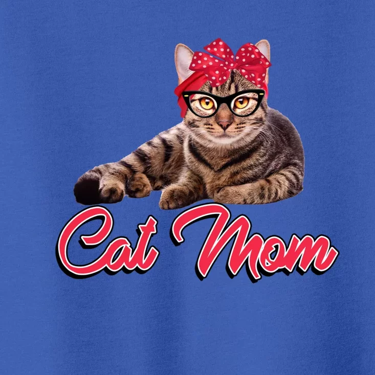 Cat Mom Cats Mothers Day Gift Toddler T-Shirt