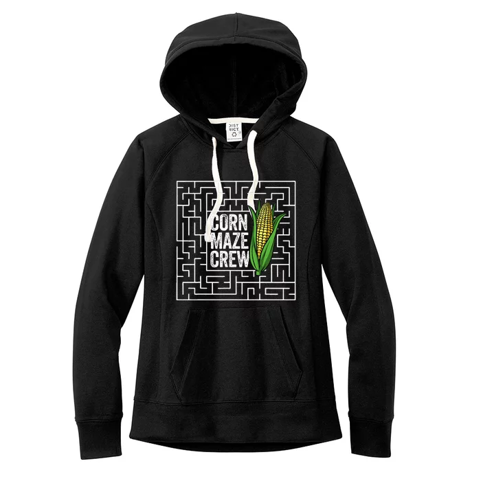 Corn Maze Crew Corn Maze Women's Fleece Hoodie