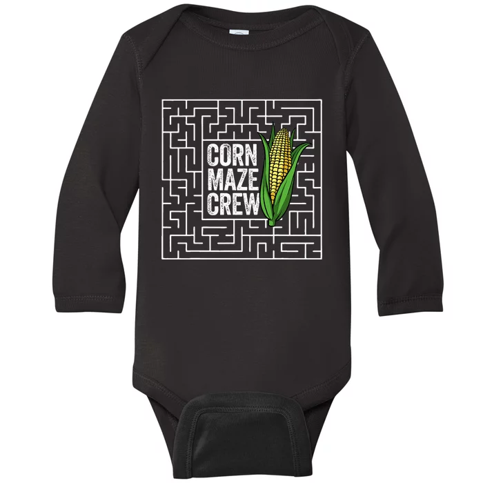 Corn Maze Crew Corn Maze Baby Long Sleeve Bodysuit