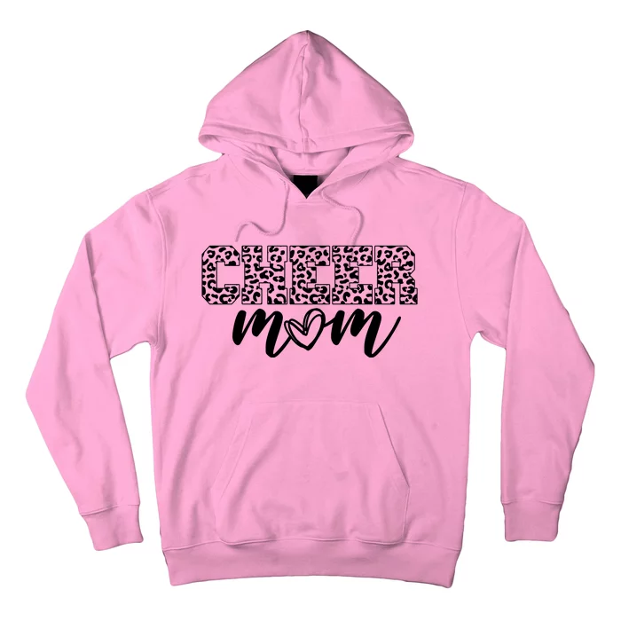 Cheer Mom Cheetah Print Cute Hoodie