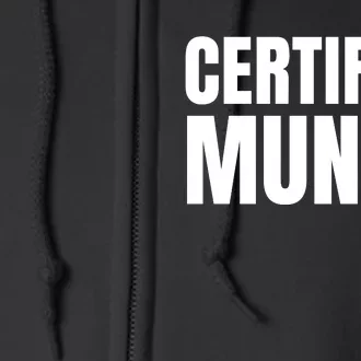 Certified Munch Full Zip Hoodie