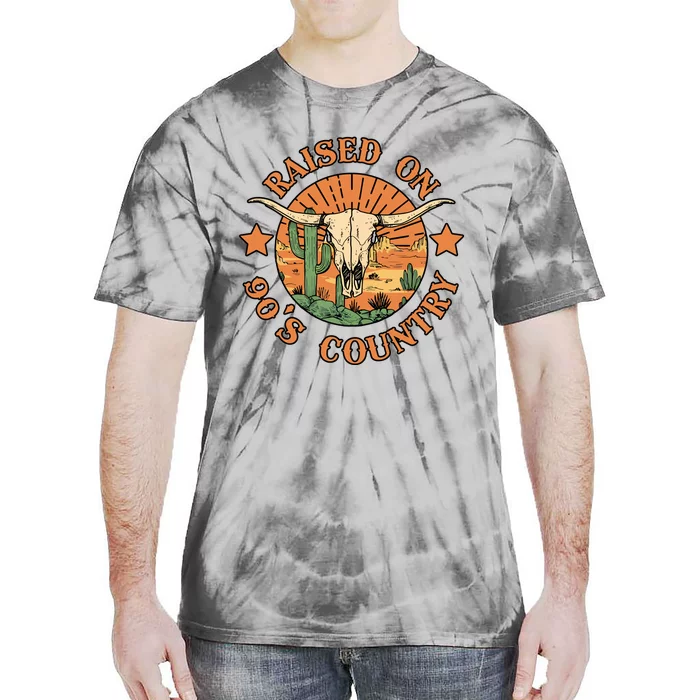 Country Music Cowgirl 90s Tie-Dye T-Shirt