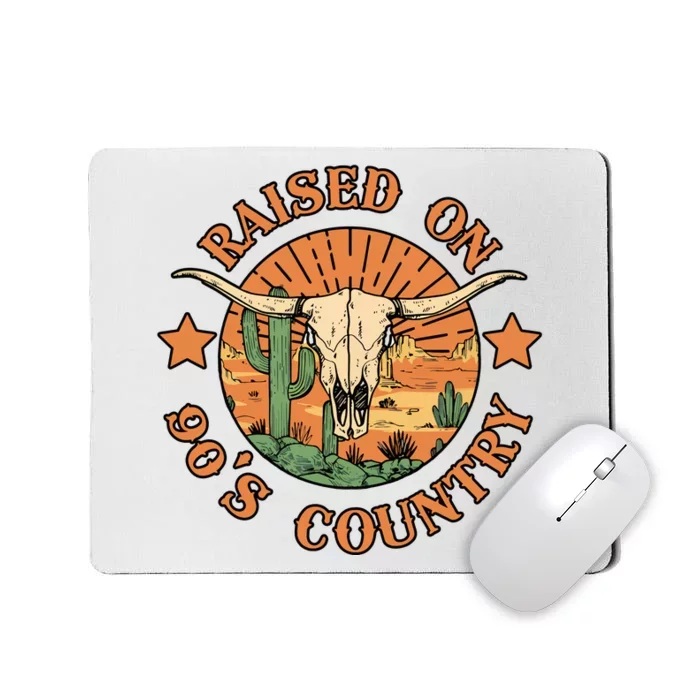 Country Music Cowgirl 90s Mousepad