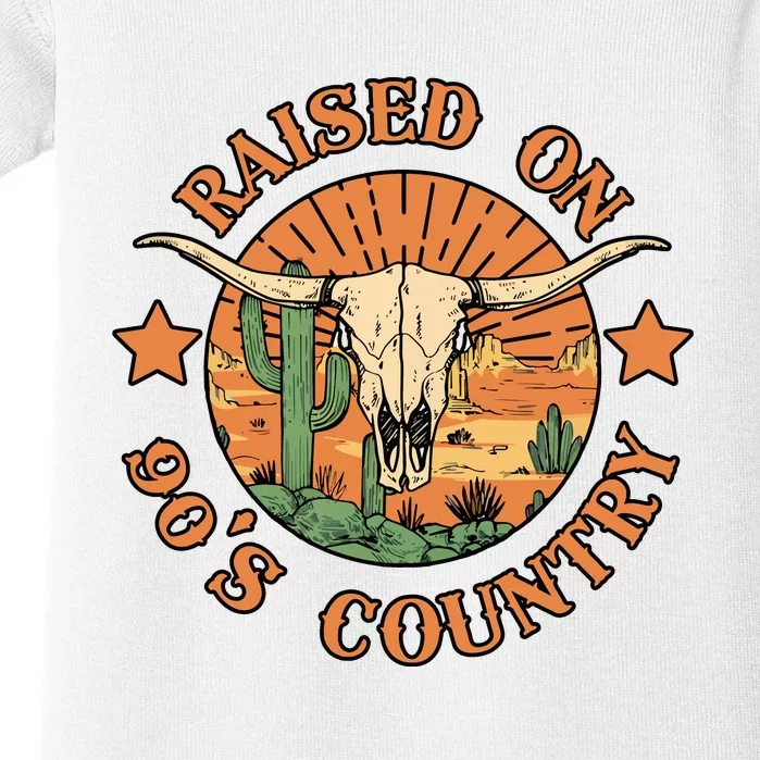 Country Music Cowgirl 90s Baby Bodysuit