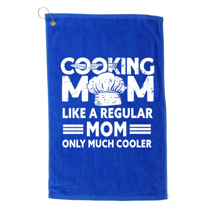 Cooking Mom Cook Cooking Funny Chef Meaningful Gift Platinum Collection Golf Towel