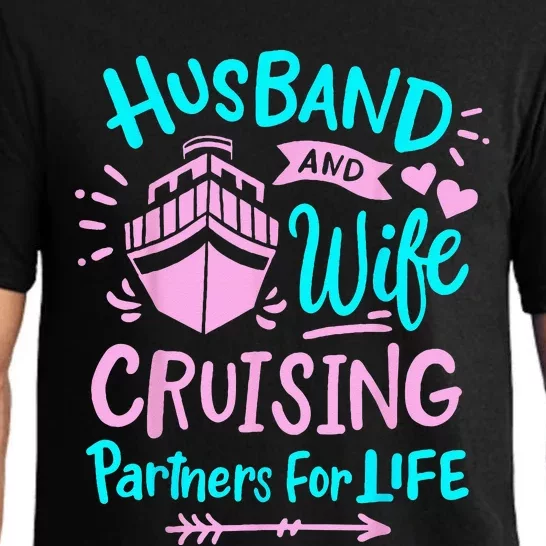 Cruise Married Couple Husband And Wife Pajama Set