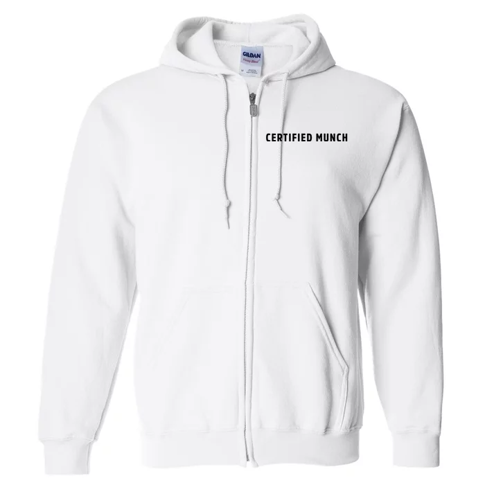 Certified Munch Full Zip Hoodie