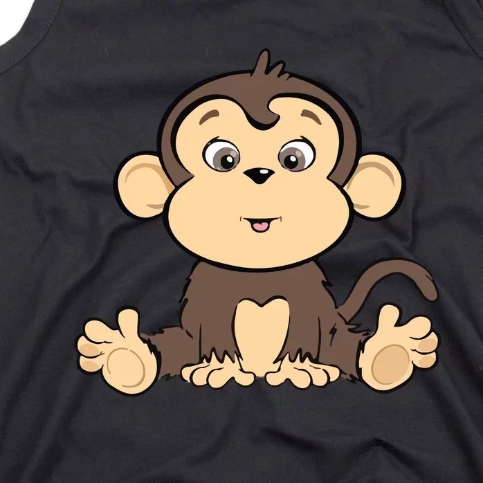 Cute Monkey Tank Top