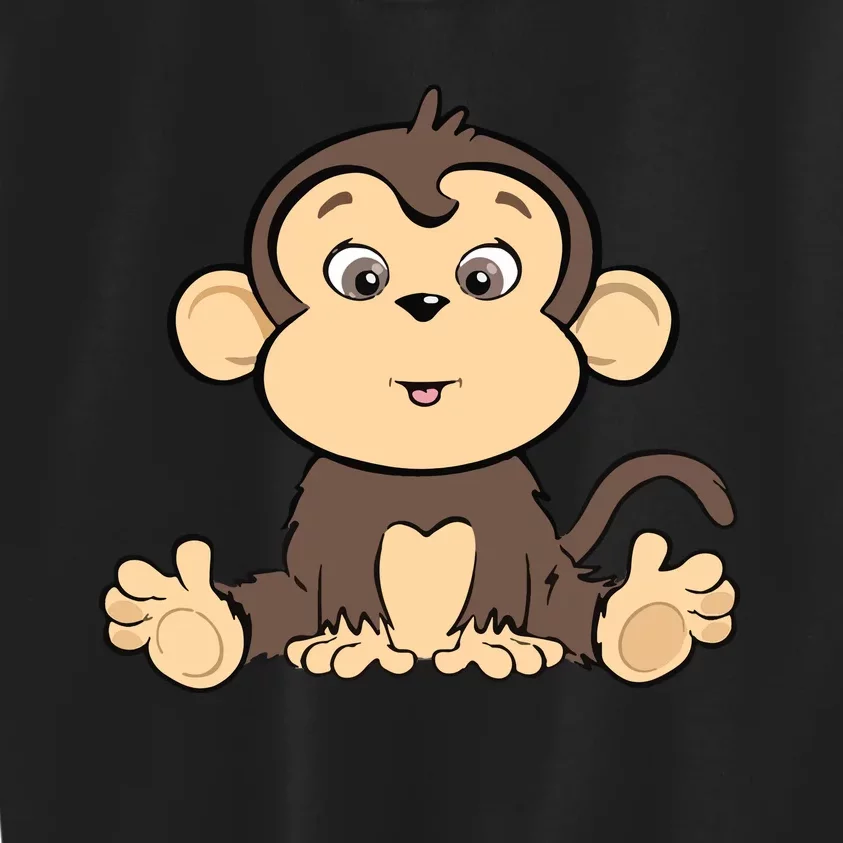 Cute Monkey Kids Sweatshirt