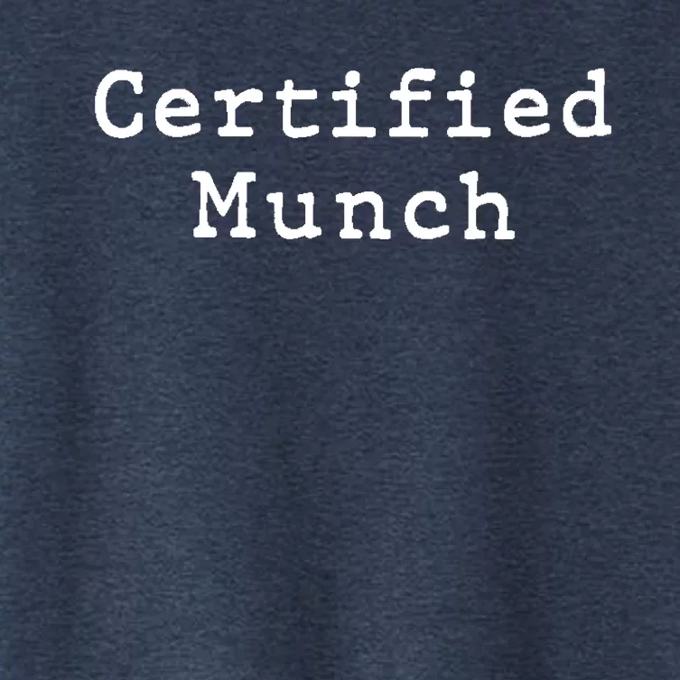 Certified Munch Women's Crop Top Tee