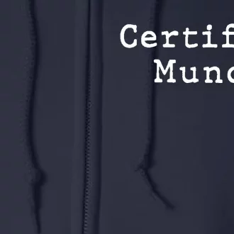 Certified Munch Full Zip Hoodie