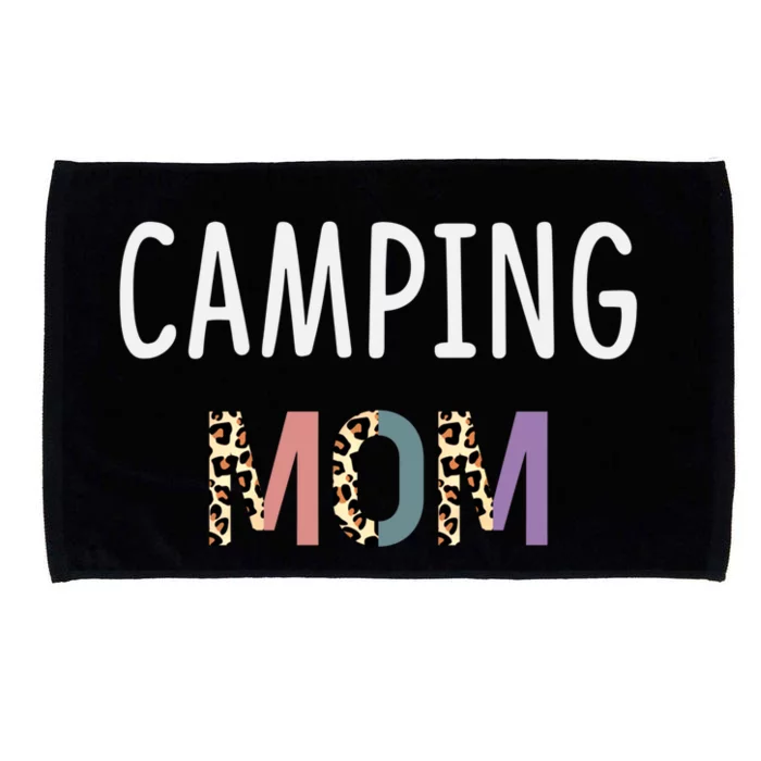 Camping Mom Camper Gift Funny Camping Gift Microfiber Hand Towel