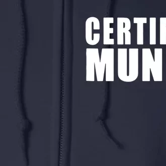 Certified Munch Full Zip Hoodie