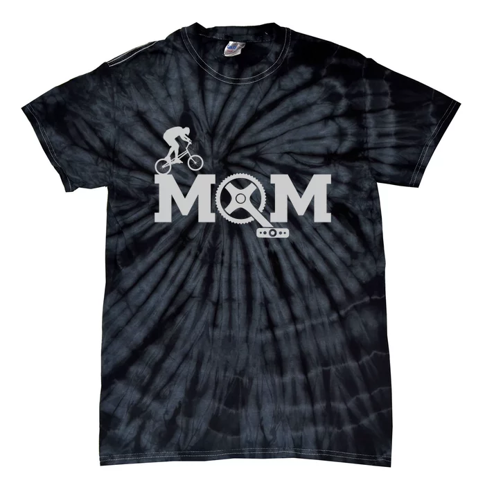 Cyclist Mom Cycling Gift Tie-Dye T-Shirt