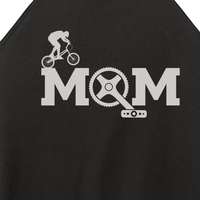 Cyclist Mom Cycling Gift Women’s Perfect Tri Rocker Tank