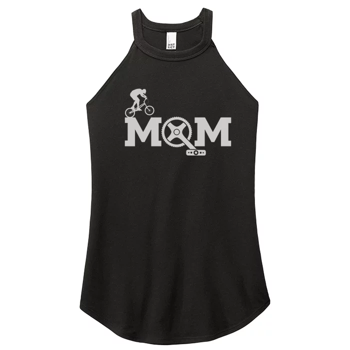 Cyclist Mom Cycling Gift Women’s Perfect Tri Rocker Tank