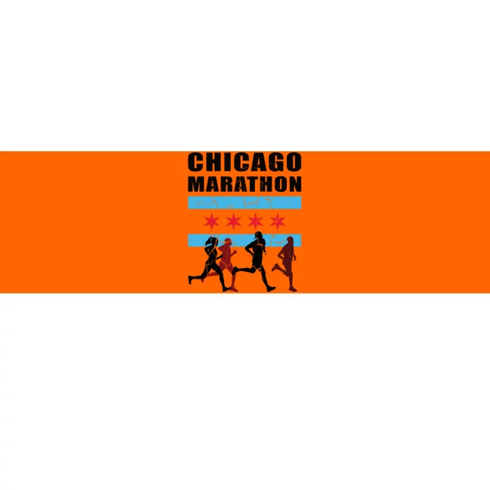 Chicago Marathon Bumper Sticker