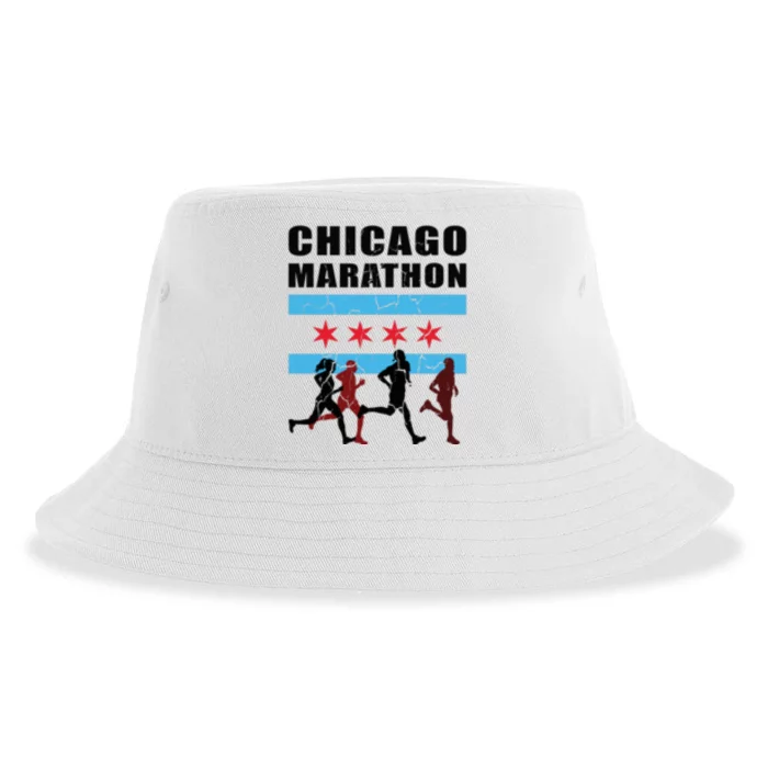 Chicago Marathon Sustainable Bucket Hat