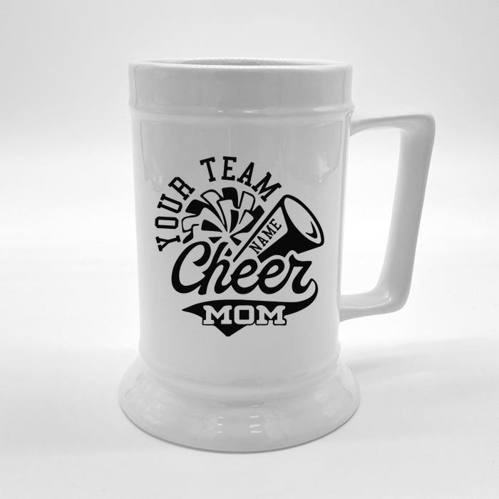 Cheer Mom Front & Back Beer Stein