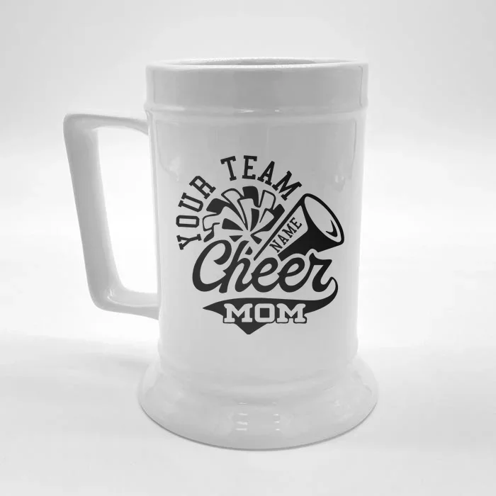 Cheer Mom Front & Back Beer Stein