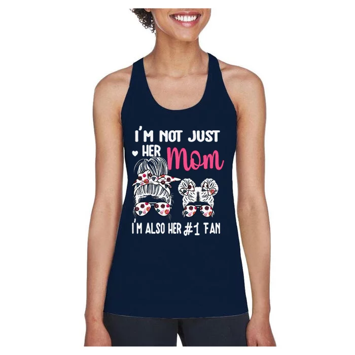 Cheer Mom Cheerleading Mama Cheerleader Mother Women's Racerback Tank