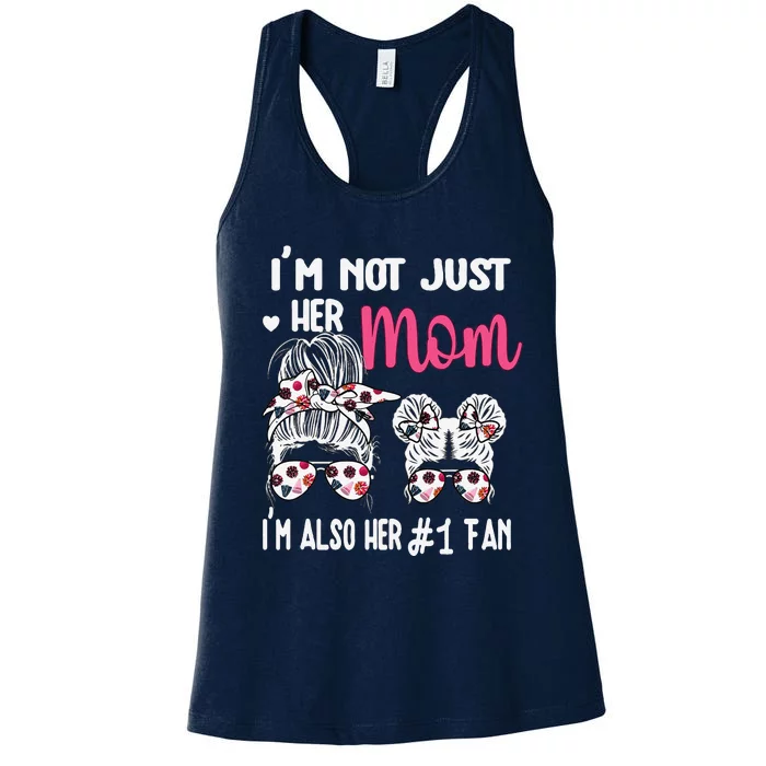 Cheer Mom Cheerleading Mama Cheerleader Mother Women's Racerback Tank