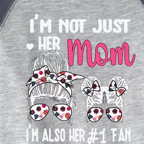 Cheer Mom Cheerleading Mama Cheerleader Mother Toddler Fine Jersey T-Shirt