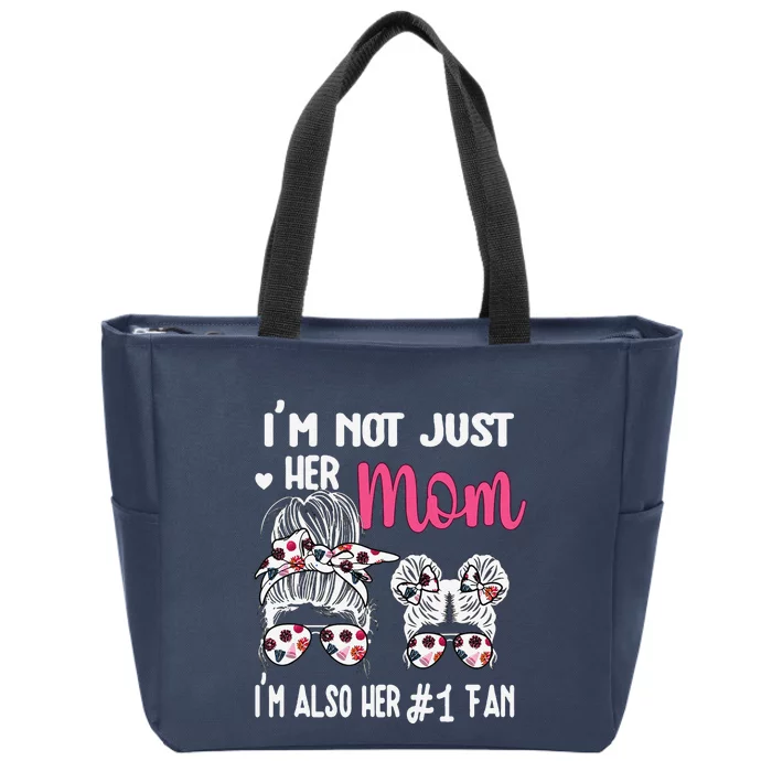 Cheer Mom Cheerleading Mama Cheerleader Mother Zip Tote Bag