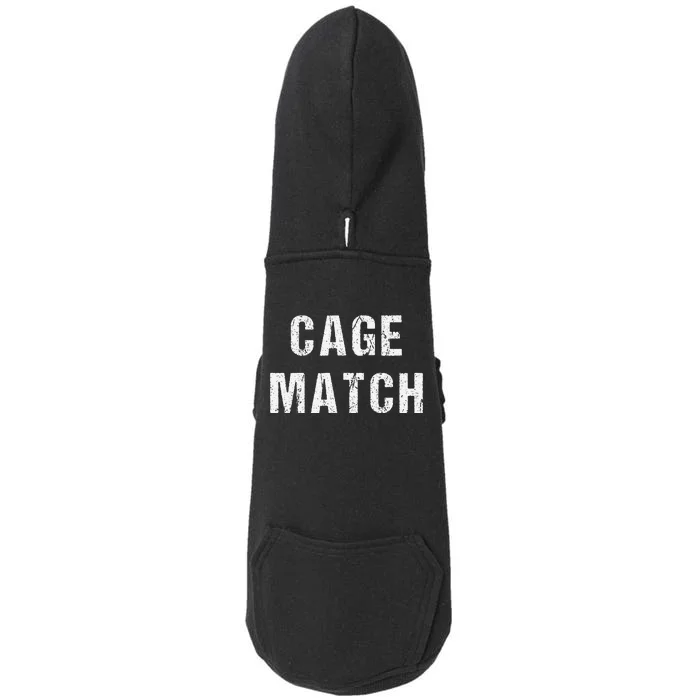 Cage Match Doggie 3-End Fleece Hoodie