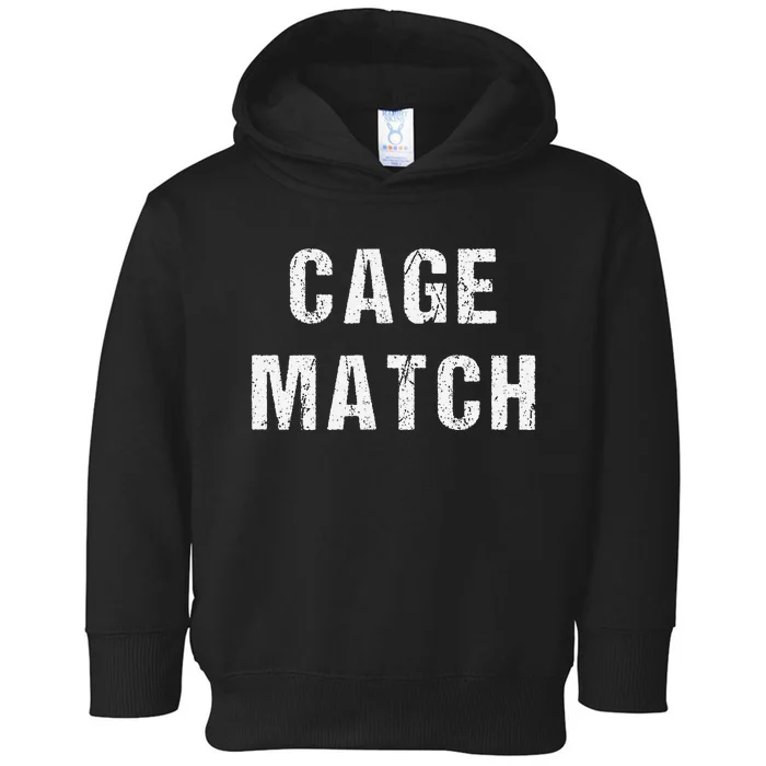 Cage Match Toddler Hoodie