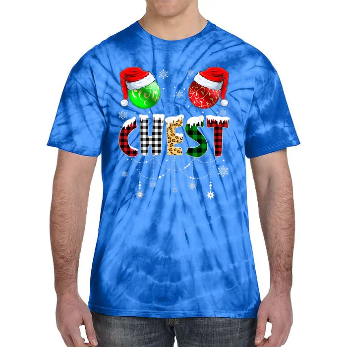 Christmas Matching Couple Family Chestnuts Tie-Dye T-Shirt