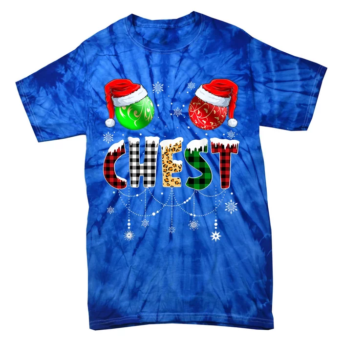 Christmas Matching Couple Family Chestnuts Tie-Dye T-Shirt