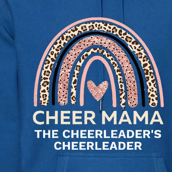 Cheer Mama CheerMom Women Cheerleader Mom Premium Hoodie