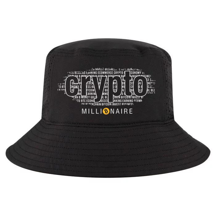 Crypto Millionaire Cool Comfort Performance Bucket Hat