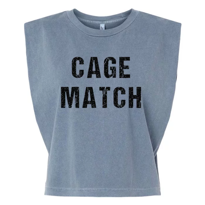 Cage Match Garment-Dyed Women's Muscle Tee