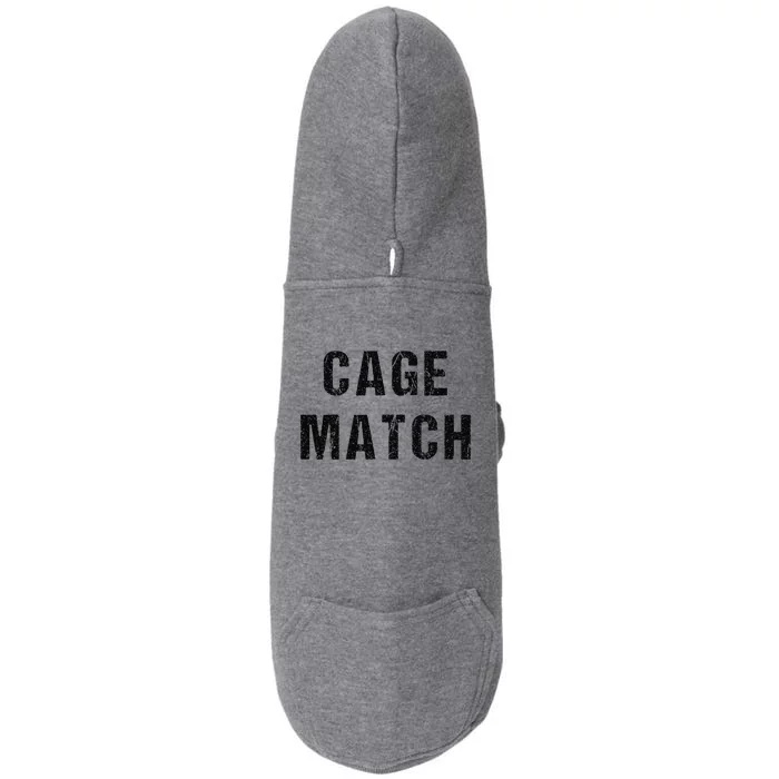 Cage Match Doggie 3-End Fleece Hoodie