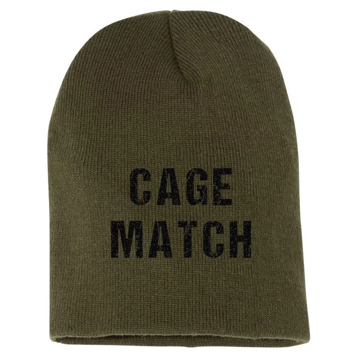 Cage Match Short Acrylic Beanie