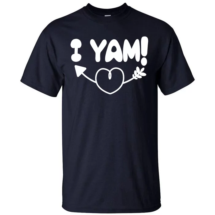 Cute Matching Couples I Yam Tall T-Shirt