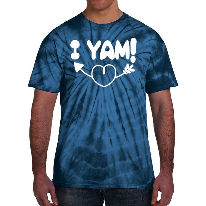 Cute Matching Couples I Yam Tie-Dye T-Shirt