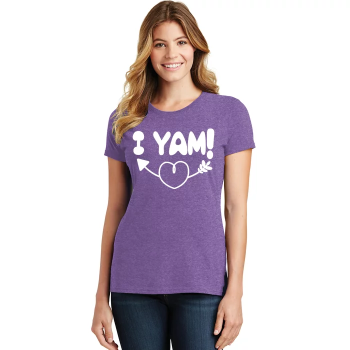 Cute Matching Couples I Yam Women's T-Shirt